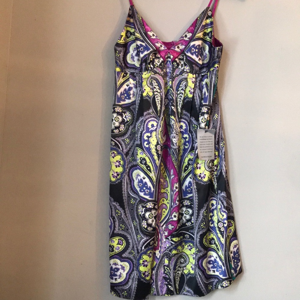 Nordstrom eci Paisley mini dress